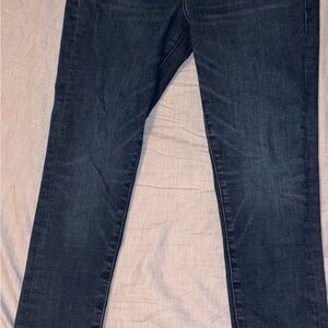 Express Dark Blue Women's Skinny Jeans